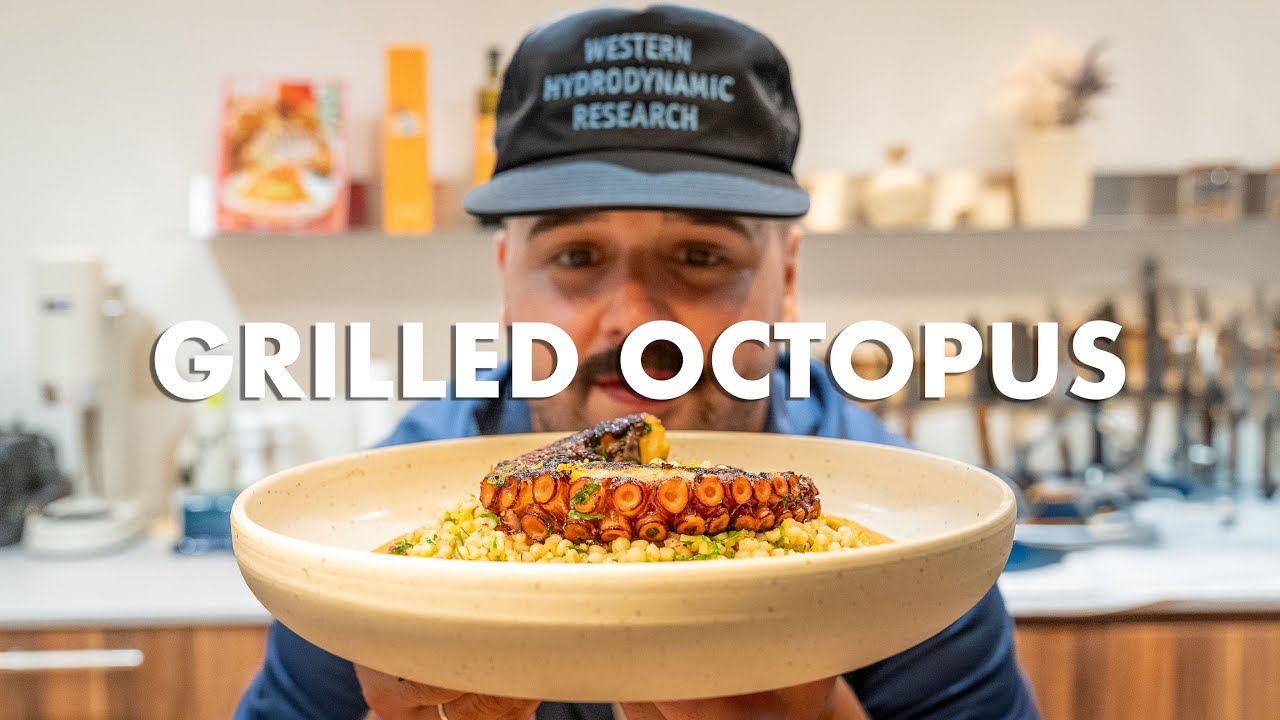 🐙🍋🔥GRILLED OCTOPUS🔥🍋🐙