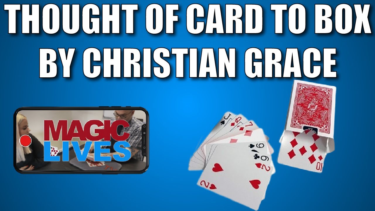 Thought Of Card To Box by Christian Grace | Mental Teleportation