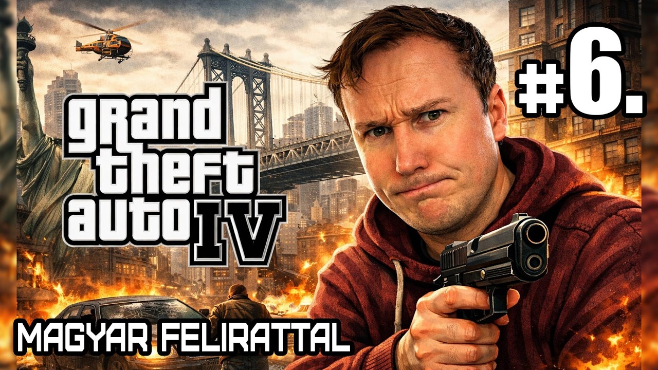 HALADJUNK TOVÁBB🔥GTA IV KALANDOK 6.RÉSZ🔥ÉLŐ ADÁS🔥Multistream
