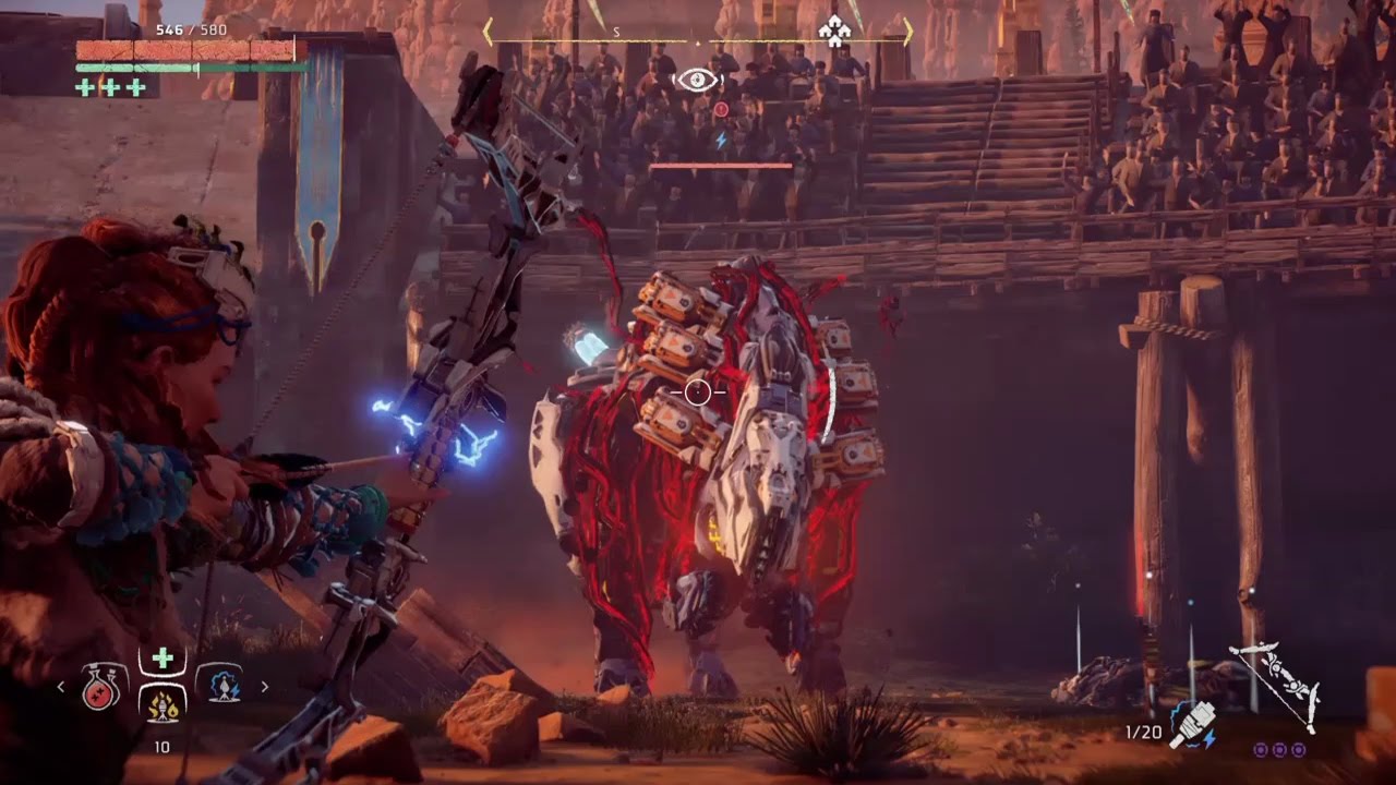 Horizon Zero Dawn - Sonnenfall Arena Boss Verdorbener Behemoth / Corrupted Behemoth