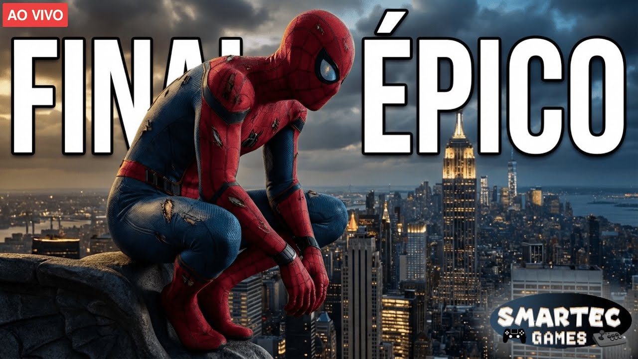 O GRANDE FINAL 🕷️ Marvel’s Spider-Man (2018) | Zerando Ao Vivo Direto do PS5