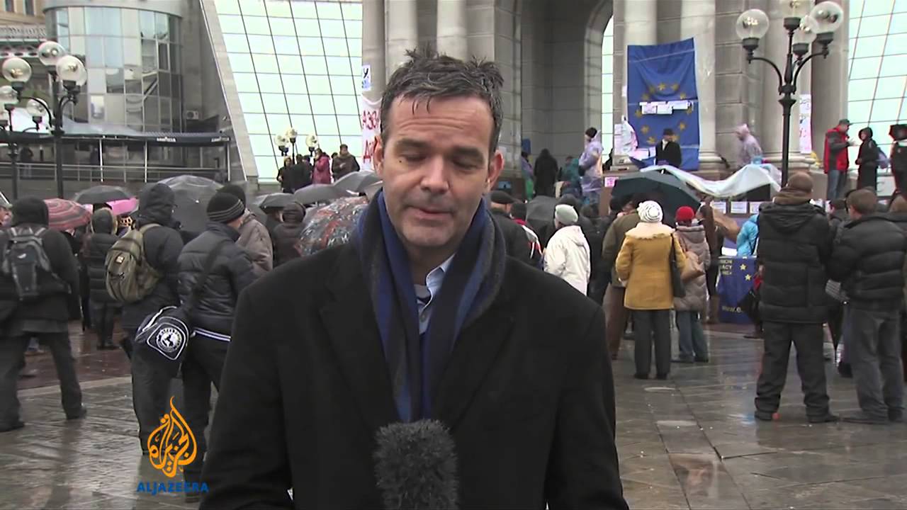 Protests continue in Ukraine