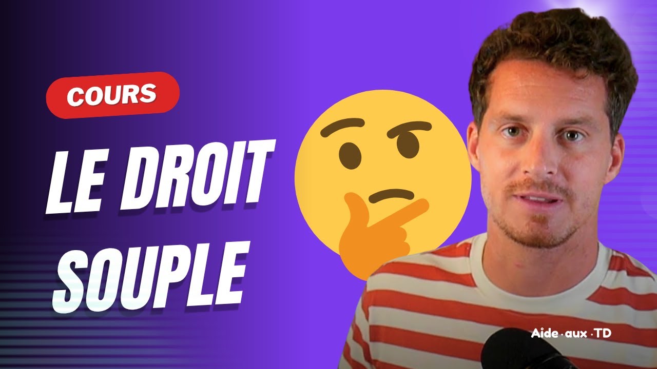 LE DROIT SOUPLE (droit mou) ou Soft Law