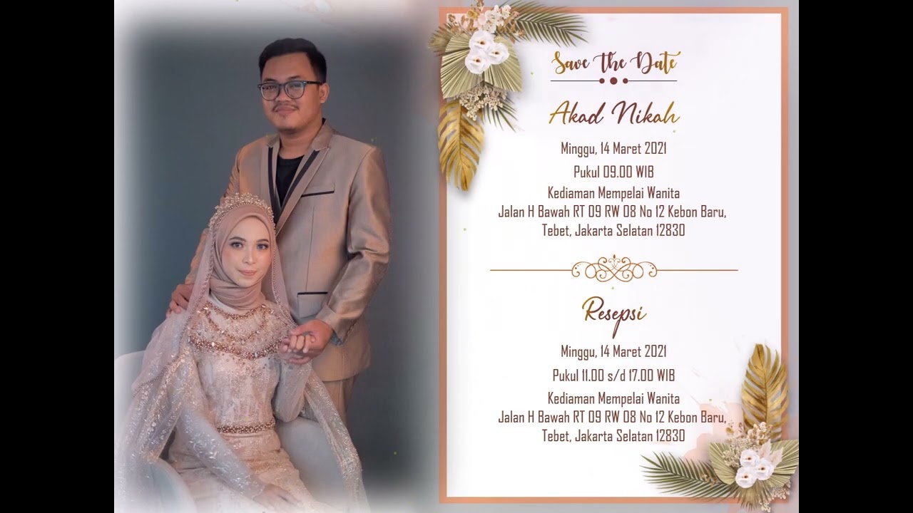 TEMA Rustic Salt | Undangan Digital Video 60 Detik | Prelude.Invitation