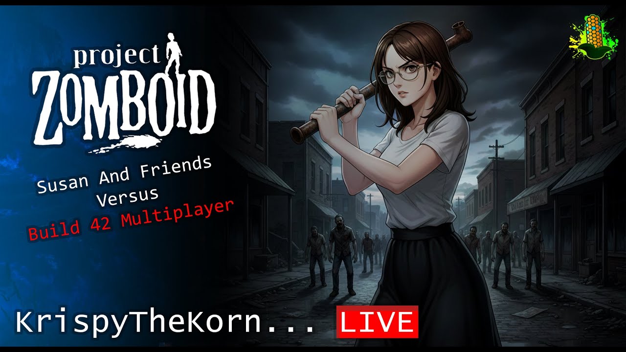 Fighting Through The Panic!! Project Zomboid 1080p