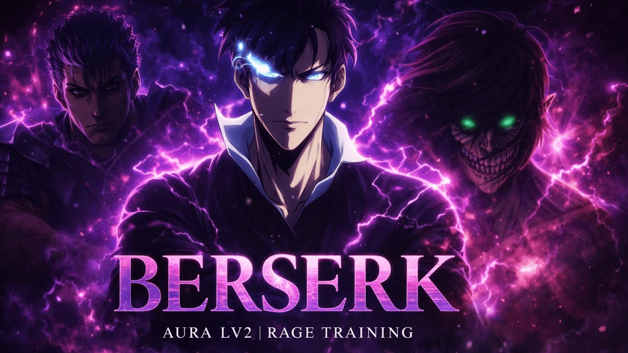 BERSERK MODE | 1h Epic Dark Rock Training Mix (AURA LV2 Rage Boost)