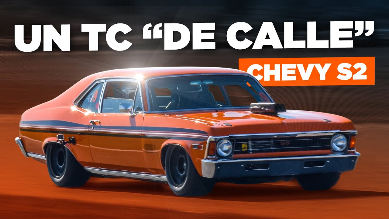 Chevy Serie 2 de 1975 ENFIERRADA en Track Day Argentina - Es un TURISMO CARRETERA!