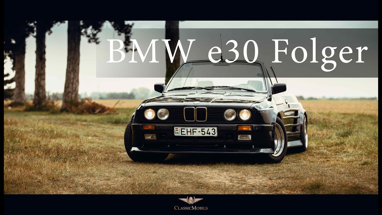 Folger BMW e30 