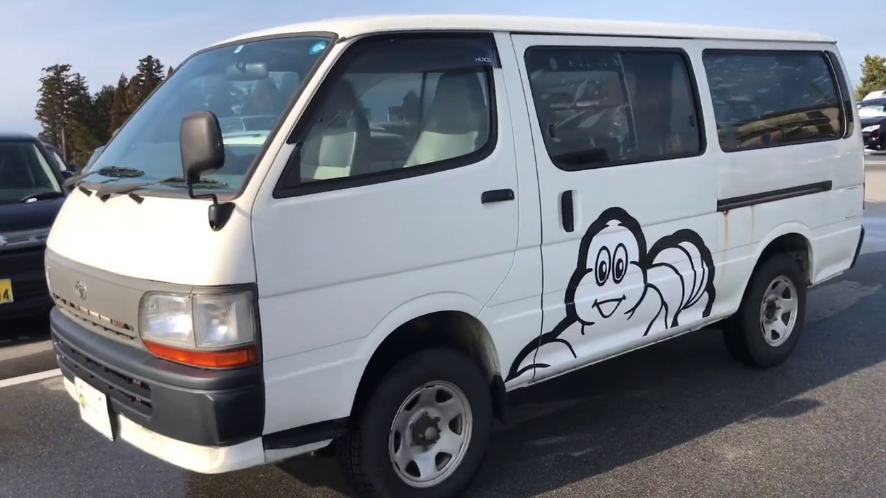 Sold out 1997 Toyota Hiace van  michelin 4WD manual 5speed Toyota 3L diesel engine