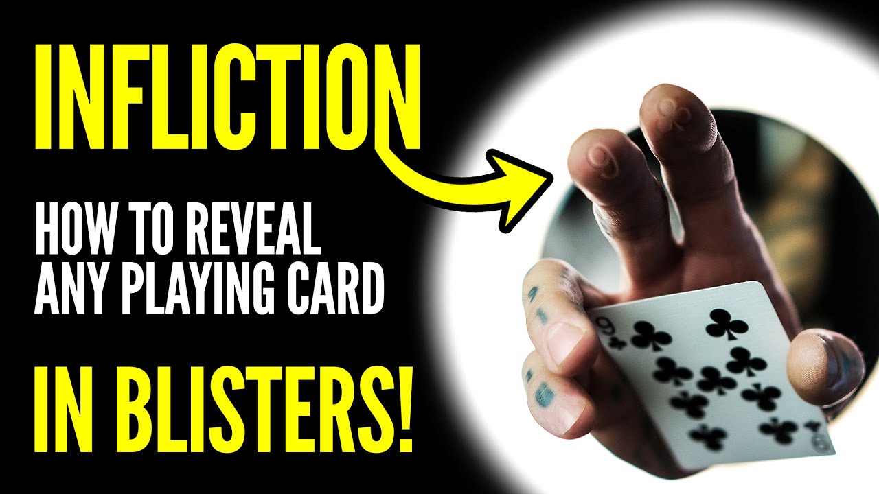 How To Reveal ANY Playing Card in BLISTERS + PDF FREE BOOK!