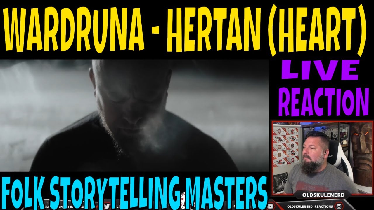 WARDRUNA - Hertan (Сердце) Официальный музыкальный клип | Реакция OLDSKULENERD