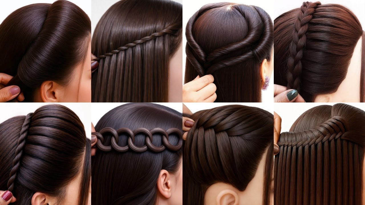 Top Easy Different Hairstyle - Simple Hairstyles | stylish hairstyles | hairstyles for girls