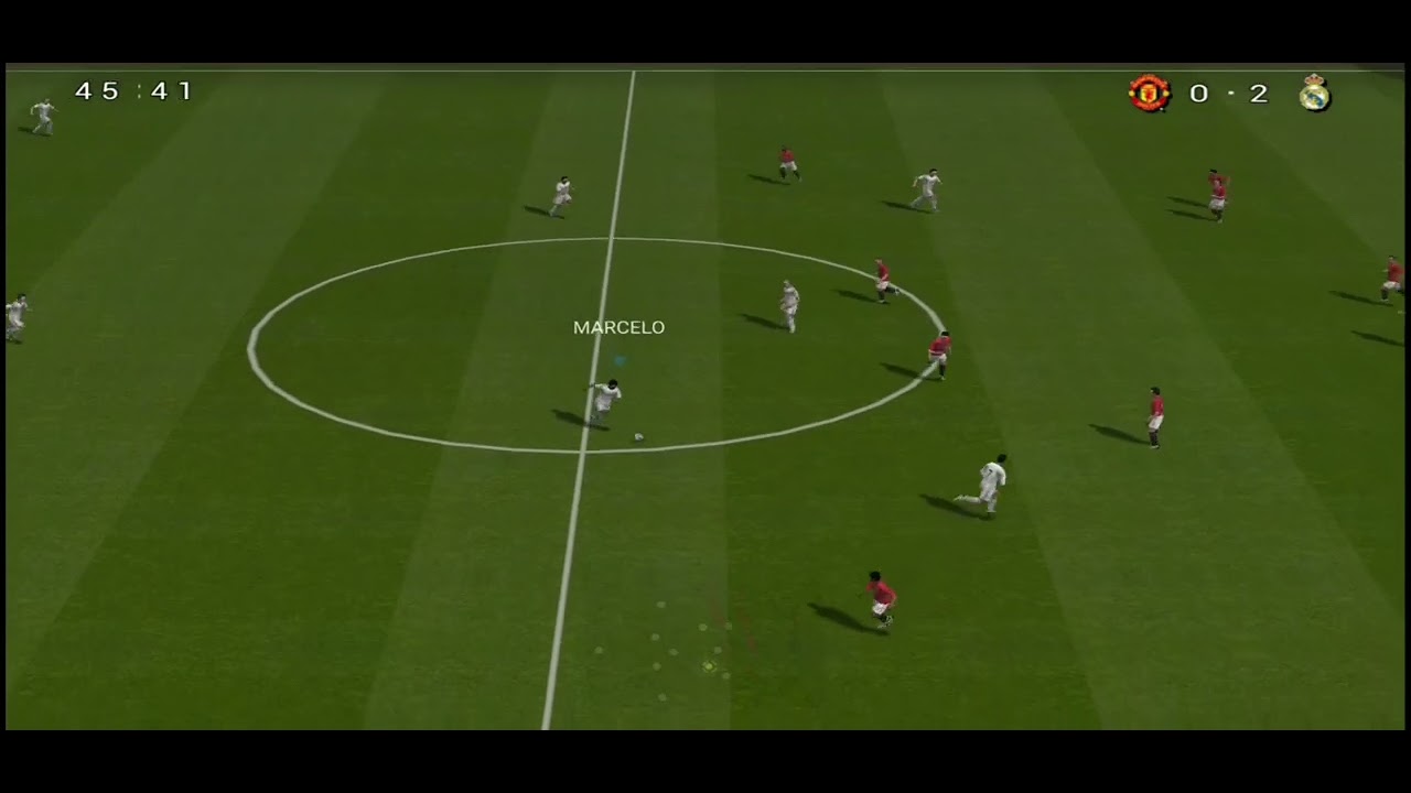 EFOOTBALL PES 2013 PPSSPP ANDROID OFFLINE SEMI-FINALS  MANCHESTER UNITED VS REAL MADRID