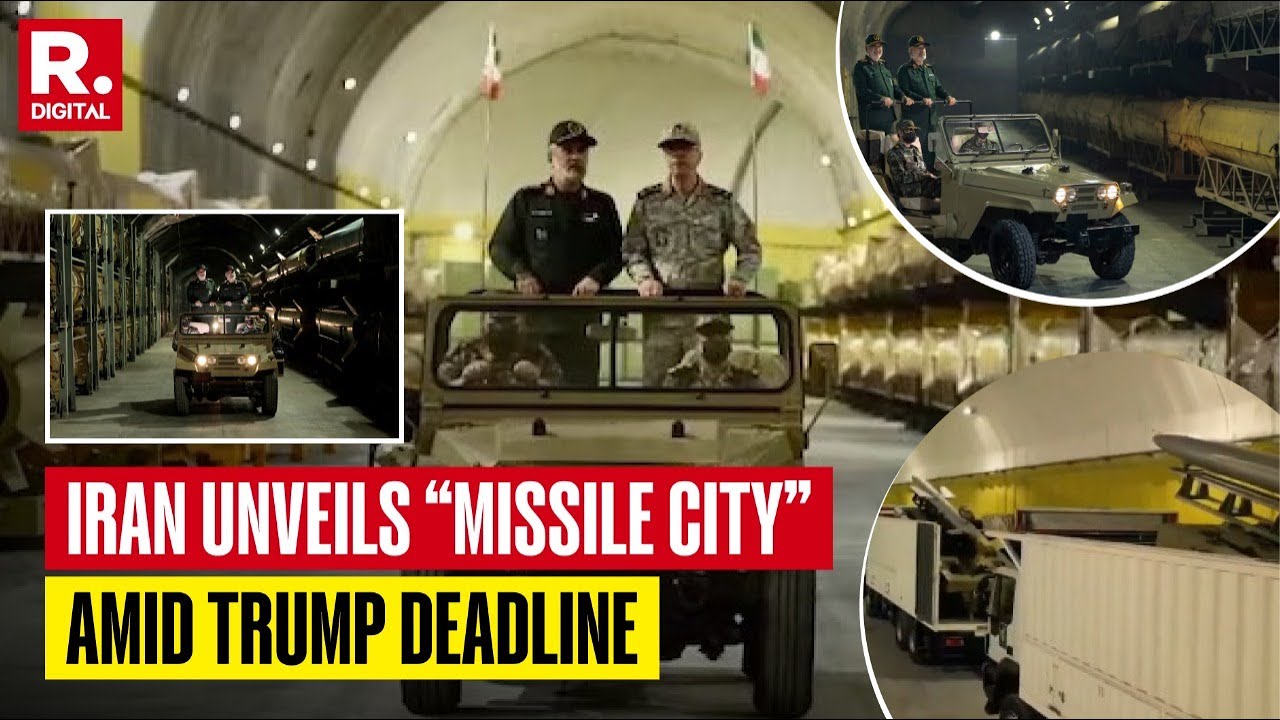 Iran Unveils Underground &ldquo;Missile City&rdquo; Even As Trump Nuclear Deadline Approaches