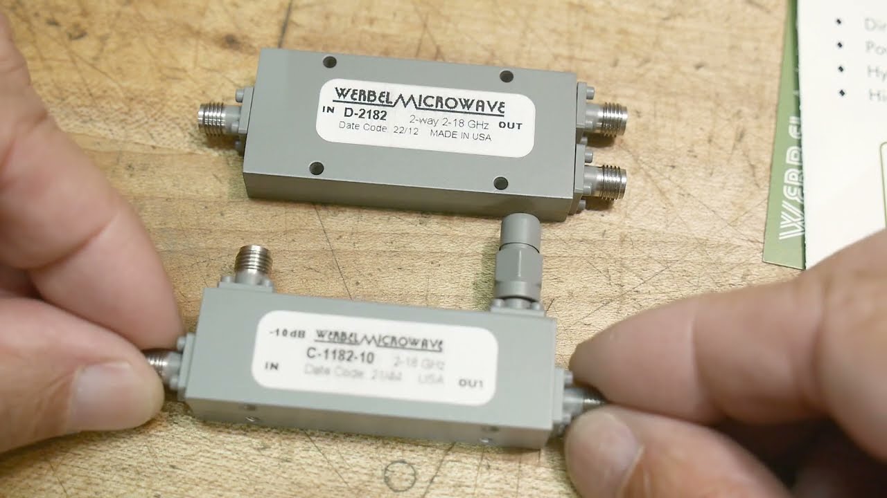 #1552 Микроволновый ответвитель и разветвитель мощности Werbel