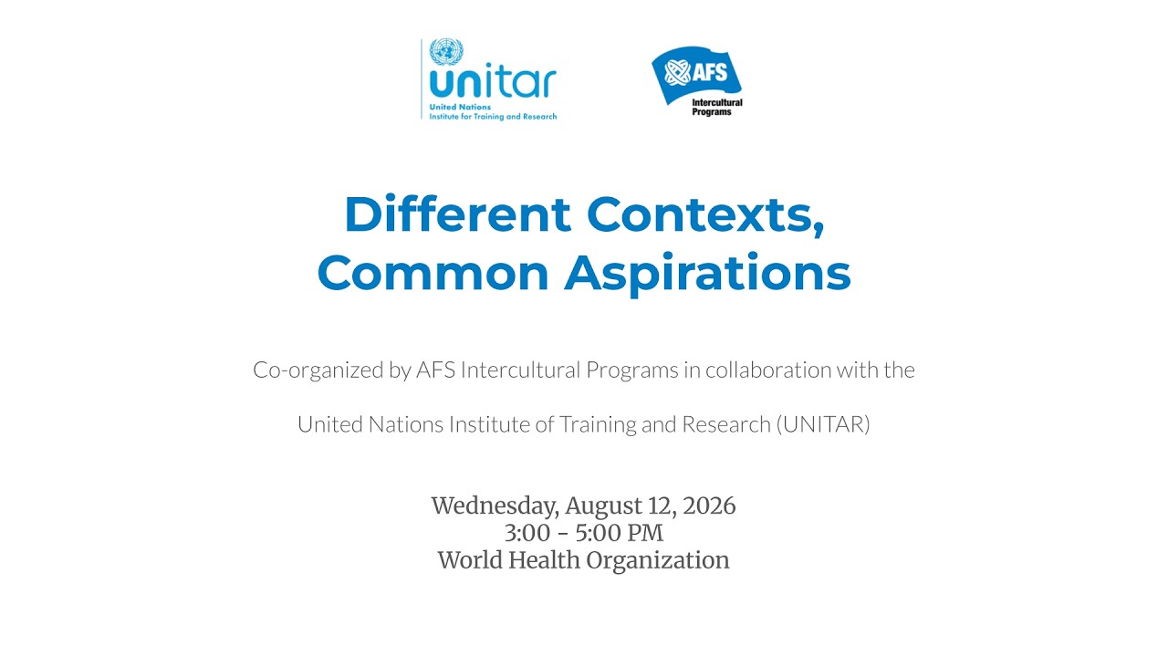 International Youth Day 2026: Different Contexts, Common Aspirations