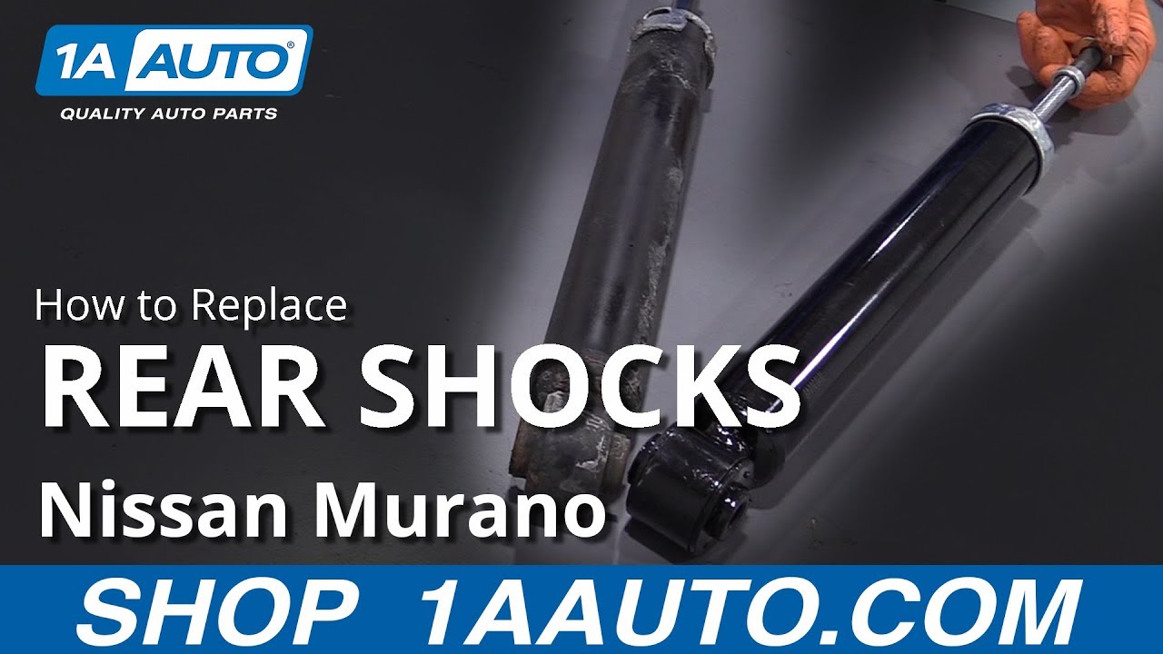 How to Replace Rear Shocks 09-14 Nissan Murano