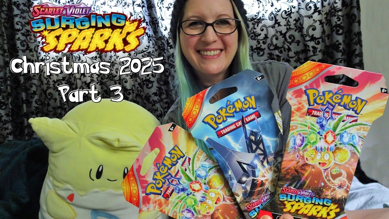 Pokemon TCG Surging Sparks Christmas 2025 Part 3