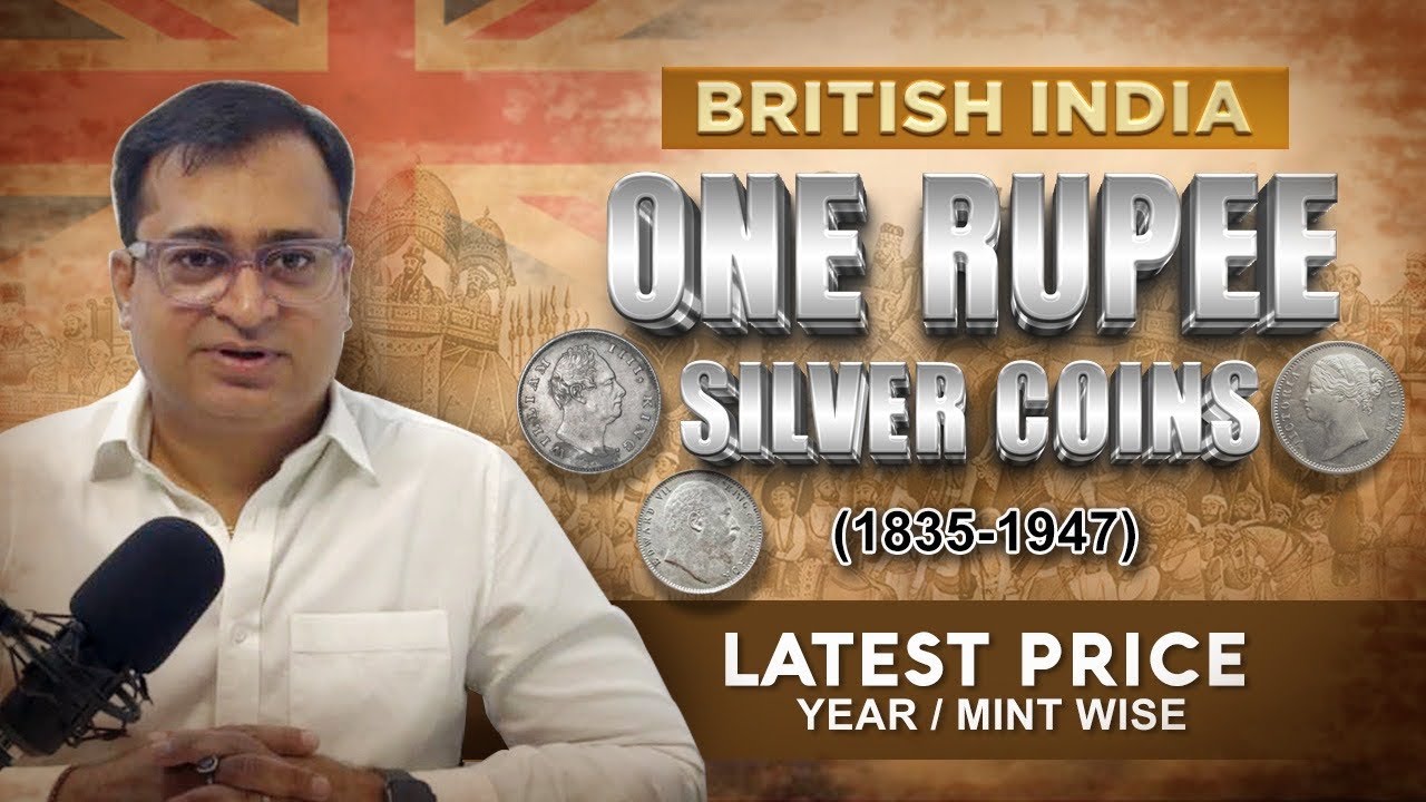 Sabhi ₹1 Silver Coins of British India | Latest Rate aur Rarity ke saath! 🪙🇮🇳