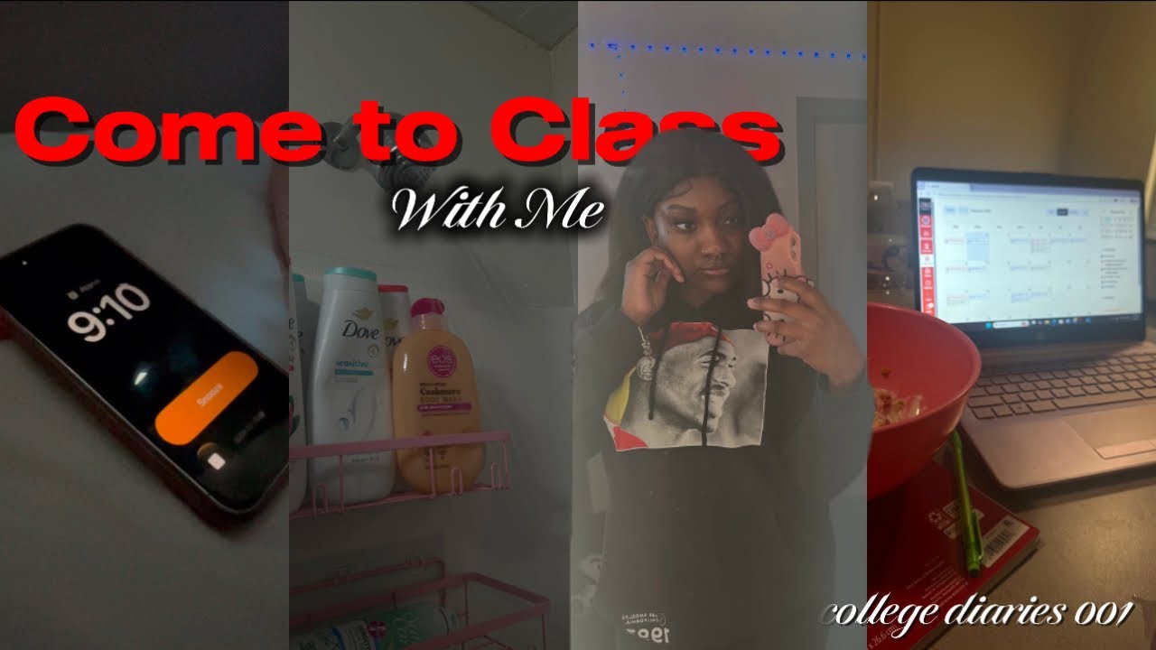 Come to Class With Me ⏰ | GRWM | Chronically late edition