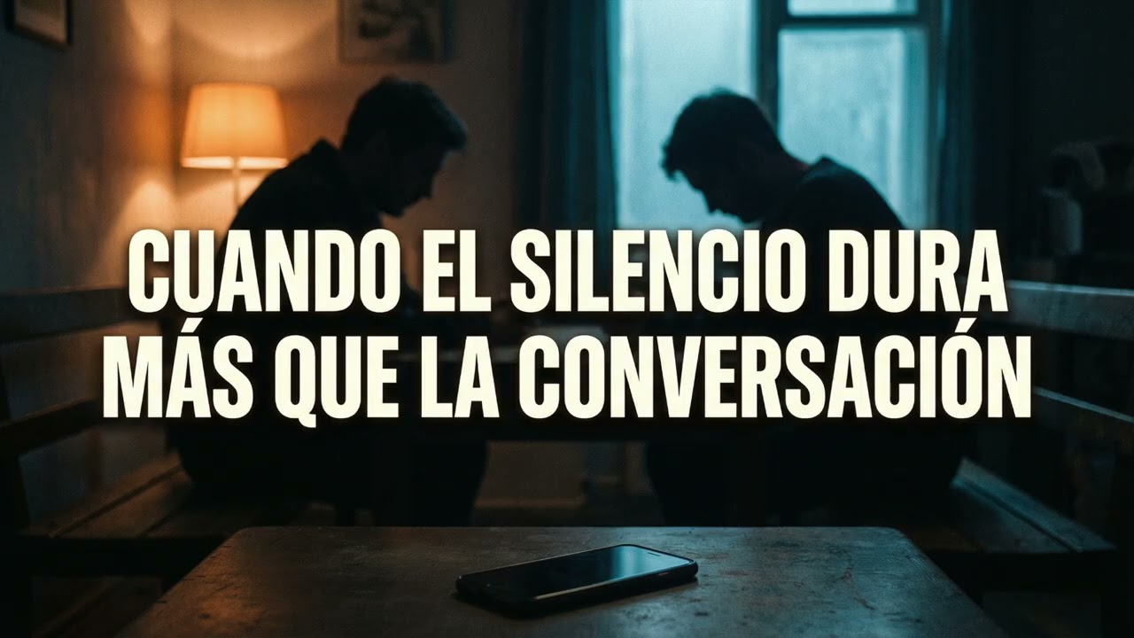 Cuando el silencio dura más que la conversación