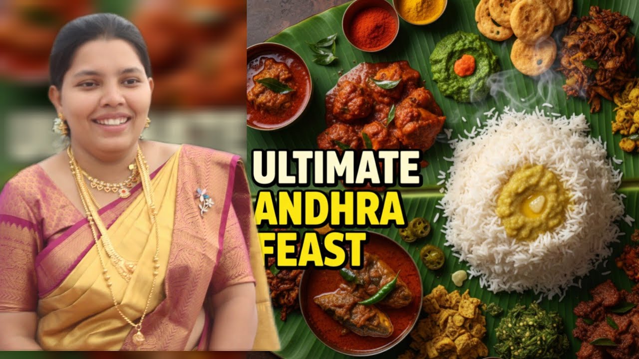 Andhra Style Veg & Non-Veg Special Meals | Ultimate Tasty Combinations | Foodie Heaven