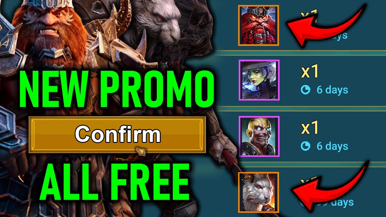 Brand New Promo Codes for Legendary and Epic Champions March 2026 [ Raid Shadow Legends ]