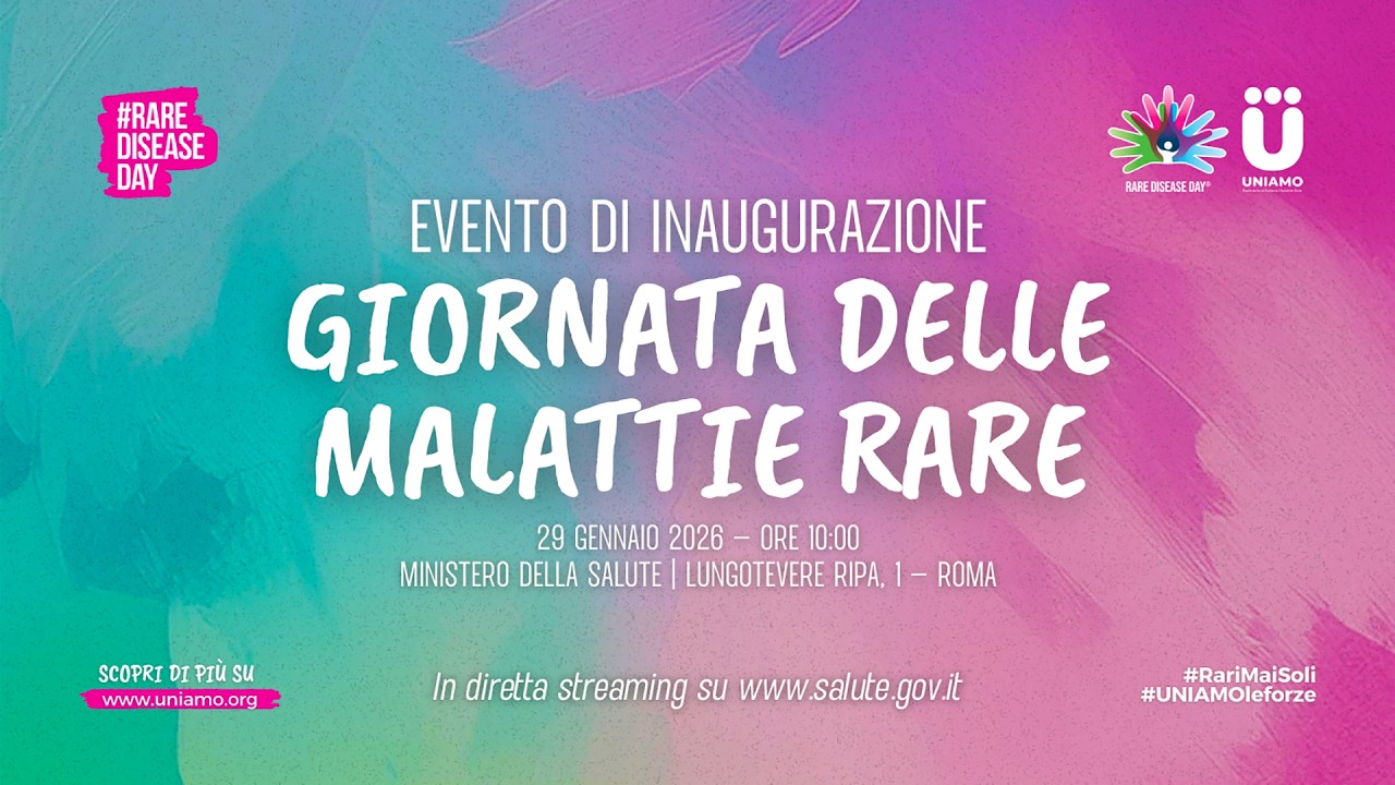 Evento di inaugurazione “Giornata delle Malattie rare” #UNIAMOleforze 2026
