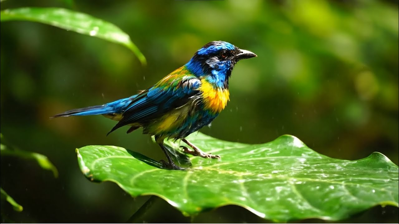 Piano and Birds 4K: A Symphony of Serenity