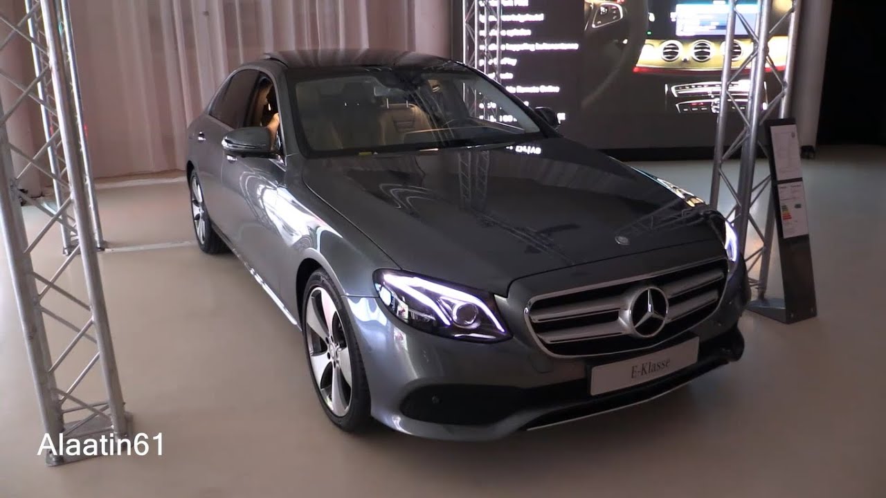 2017 Mercedes-Benz E Class Start Up, In Depth Review Interior Exterior