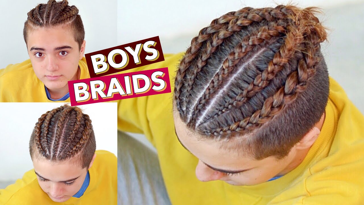 BRAIDS FOR BOYS | Boys Braids on my Son | Trencita Johnson