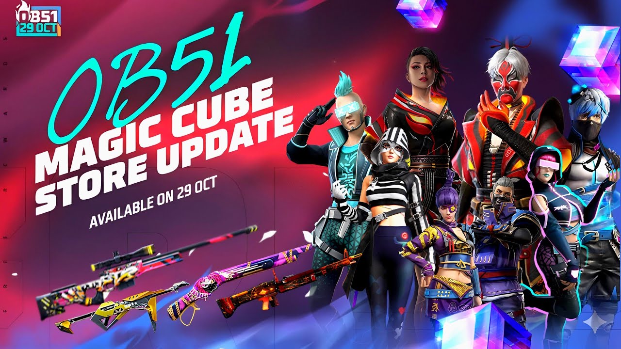 Ob51 Magic Cube Store Update Free Fire🔥| Free Fire New Event | FF New Event | FF New Event Today