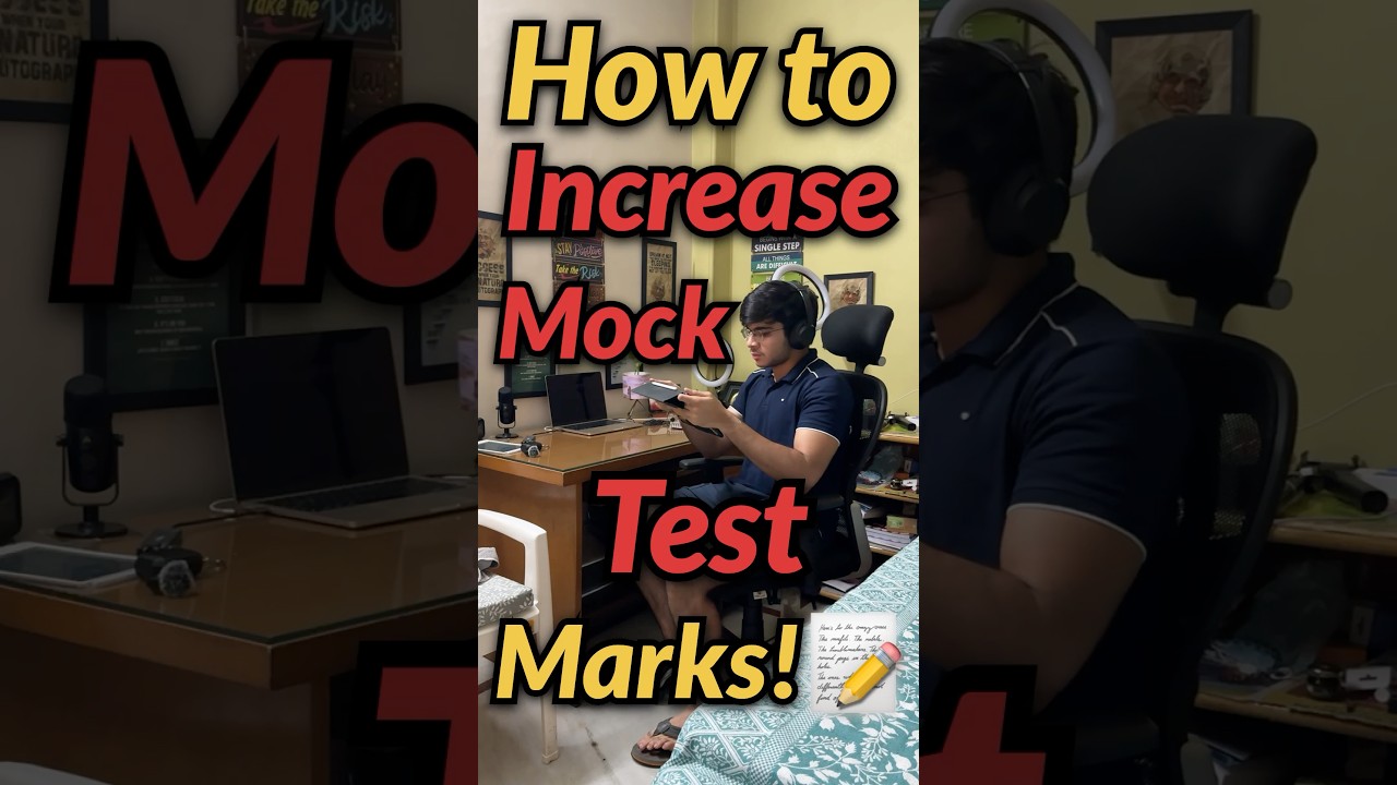 Increasd *100 MARKS* in Mock tests using this!?🤫📝 #neet #neet2026 #mbbs #motivation #trending