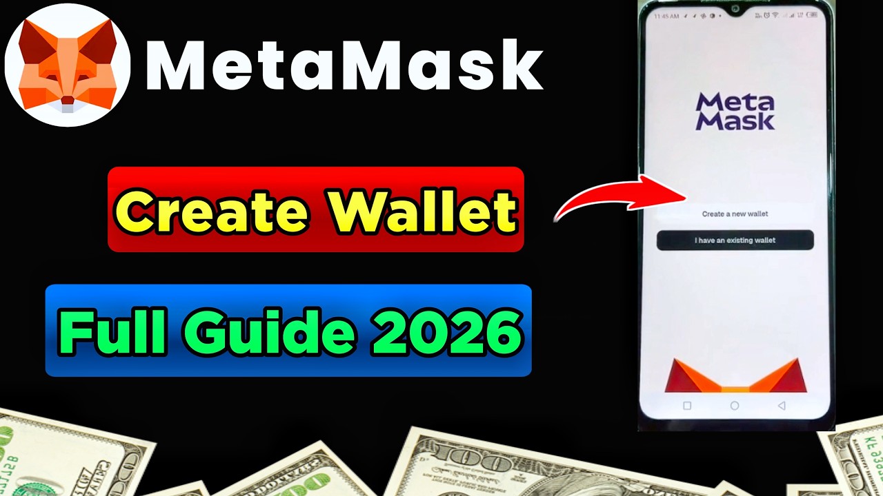MetaMask Guide 2026 💰 | MetaMask account kaise banaye | MetaMask wallet setup | how to use MetaMask