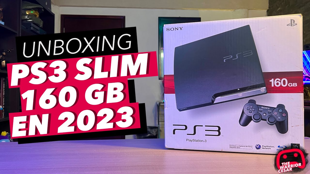 Unboxing PlayStation 3 Slim 160GB y God of War Saga