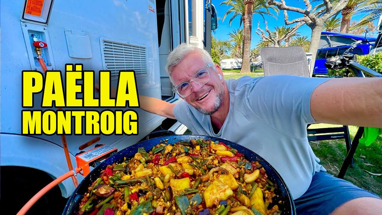 PAELLA VOOR DE HELE CAMPING! - Solo camper Spanje Portugal - DWVLOGT #175