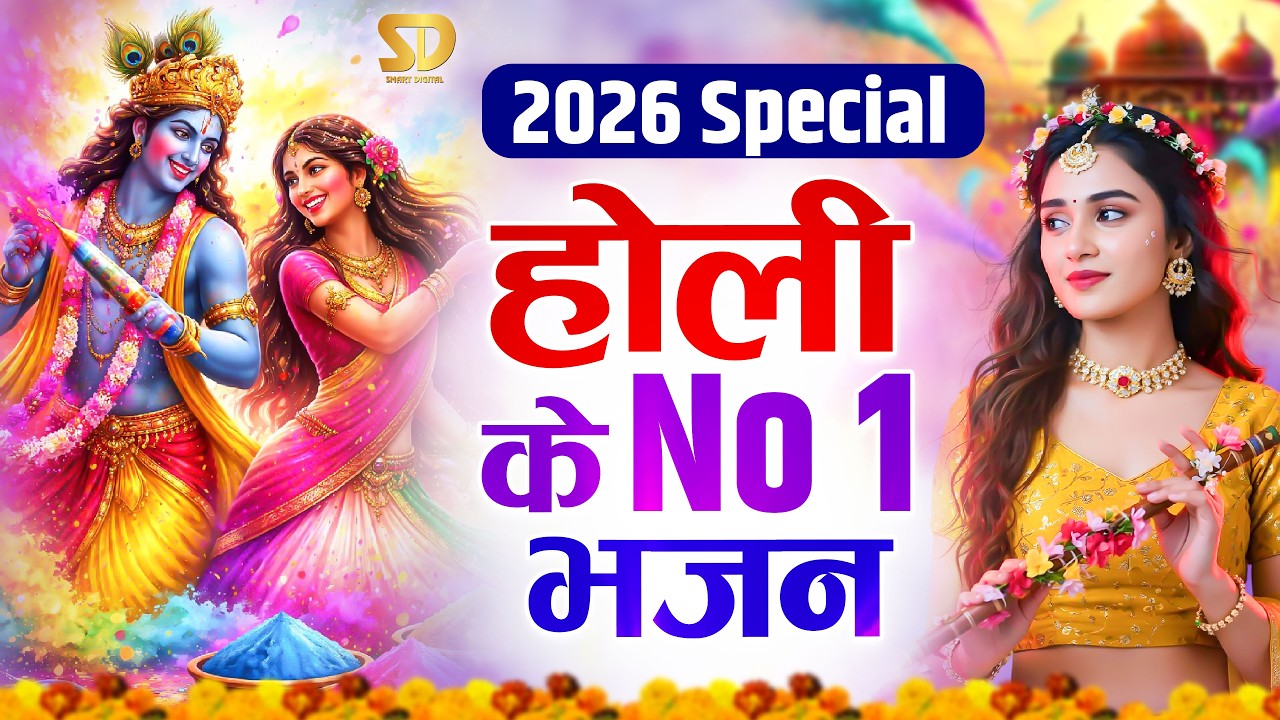 2026 No 1 राधा कृष्ण की होली | Nonstop Holi Special Radha Krishna Ki Jhanki Dance Bhajan 2026