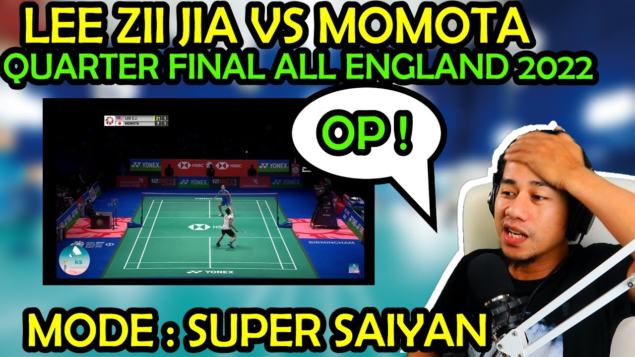 OVER POWER💥 !! QUARTER FINAL ALL ENGLAND 2022,  LEE ZII JIA VS MOMOTA