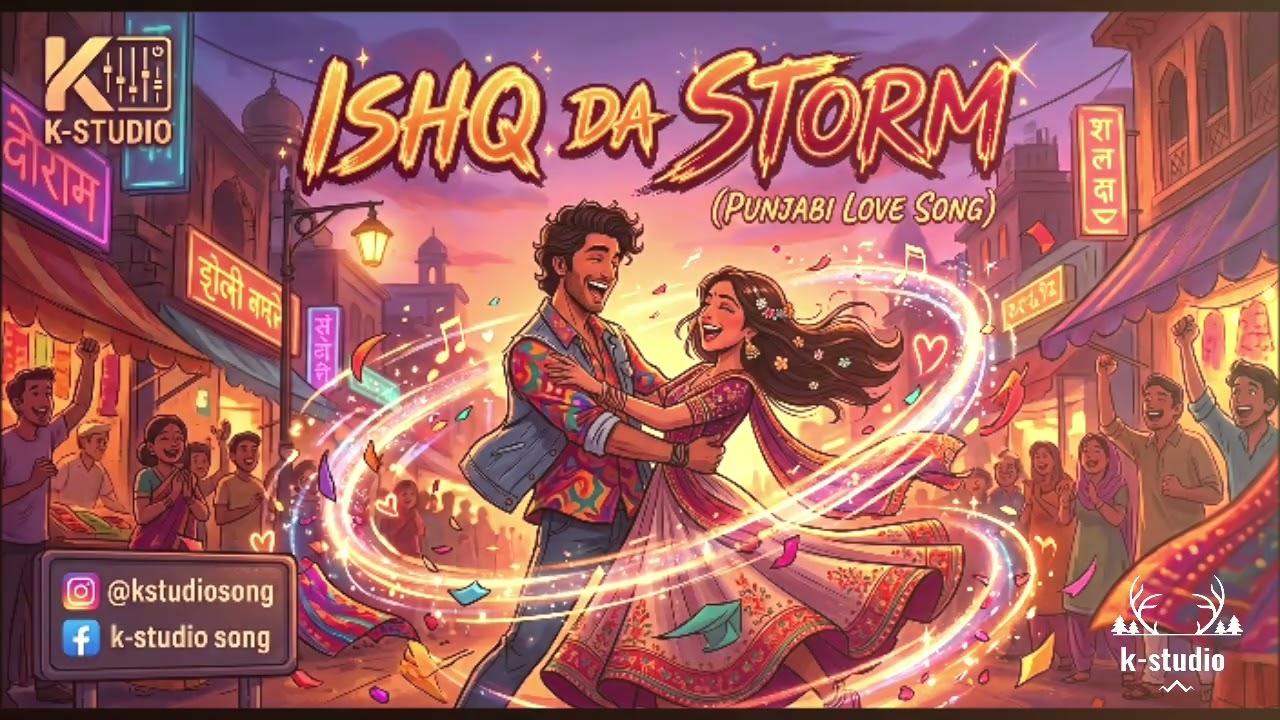 Ishq Da Storm 🌹❤️(Love Vibe) [  Love song ] Recorded by K-studio #lovesong #love #song #feel