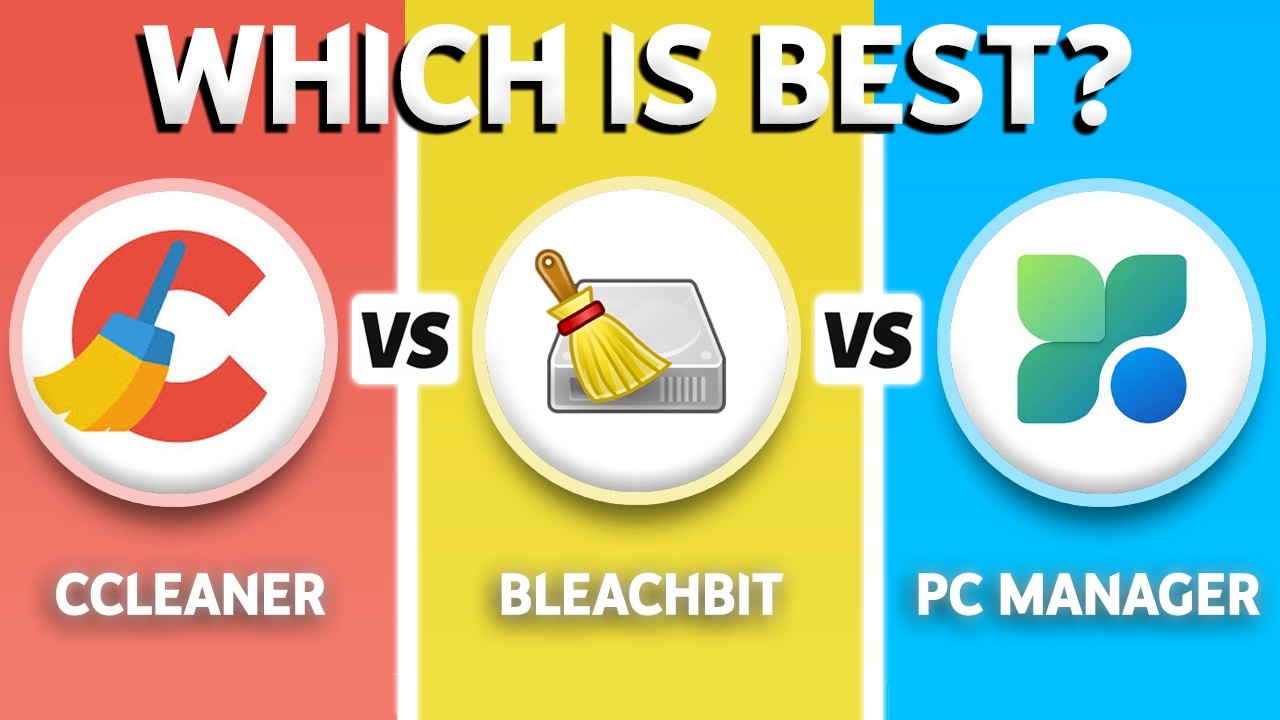 CCleaner vs Bleachbit vs PC Manager (2026) - Which One Is BEST?
