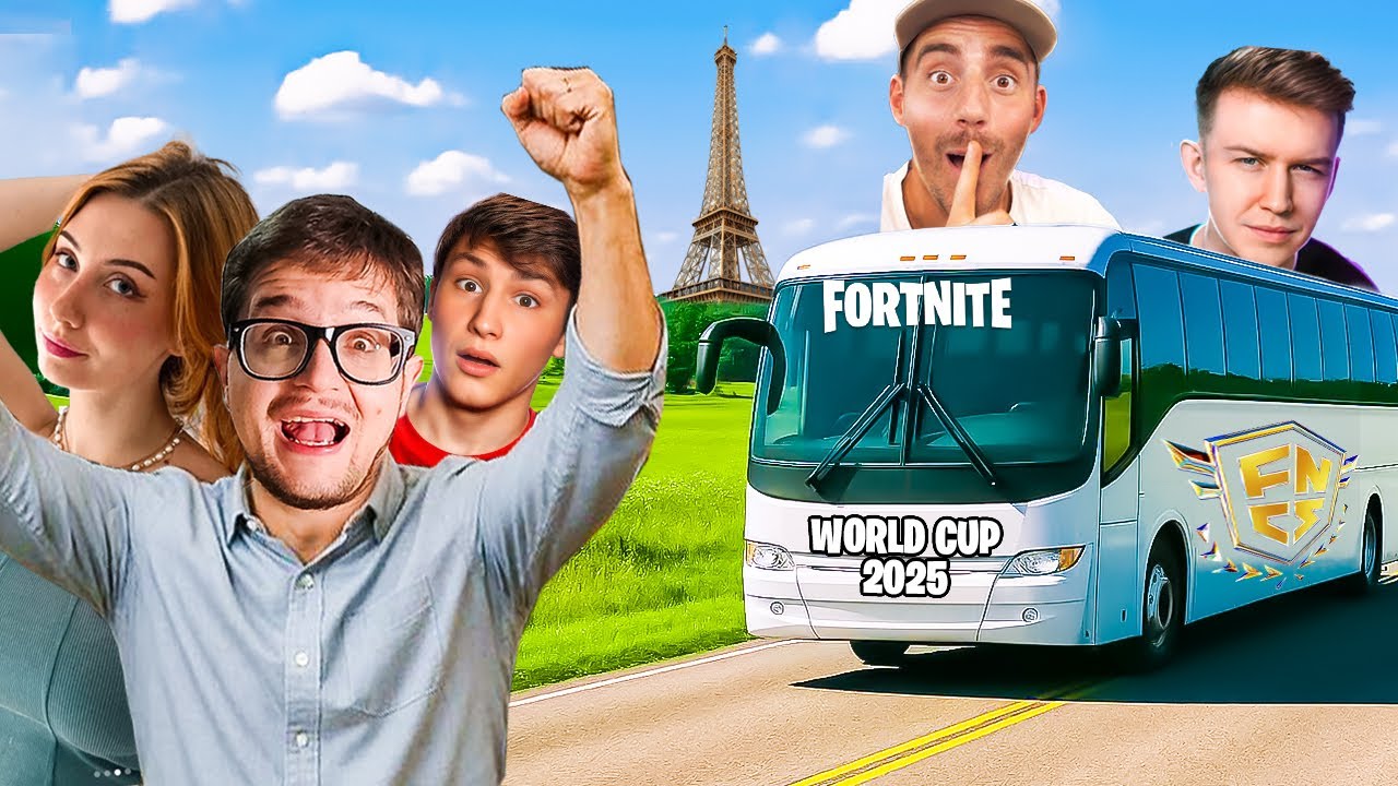 5 CONTENT Creator Reise nach Frankreich mit Jonzy, Katoo, Fixx und Veyla | FNCS 2025 Vlog