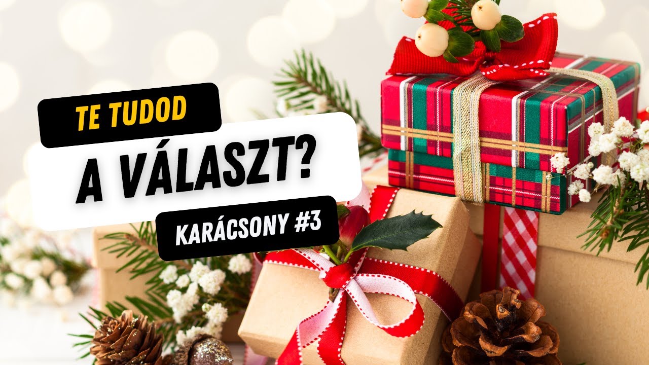 Mennyi ünnepi kérdésre tudod a választ? 🧠 Kvíz Kérdések Karácsony témakörben #3