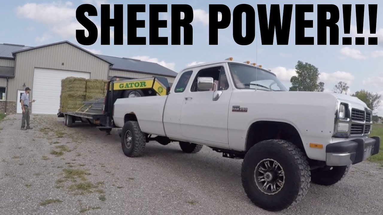 HOW MUCH ABUSE CAN THIS CUMMINS TAKE!?!? FIRST BIG LOAD!!!