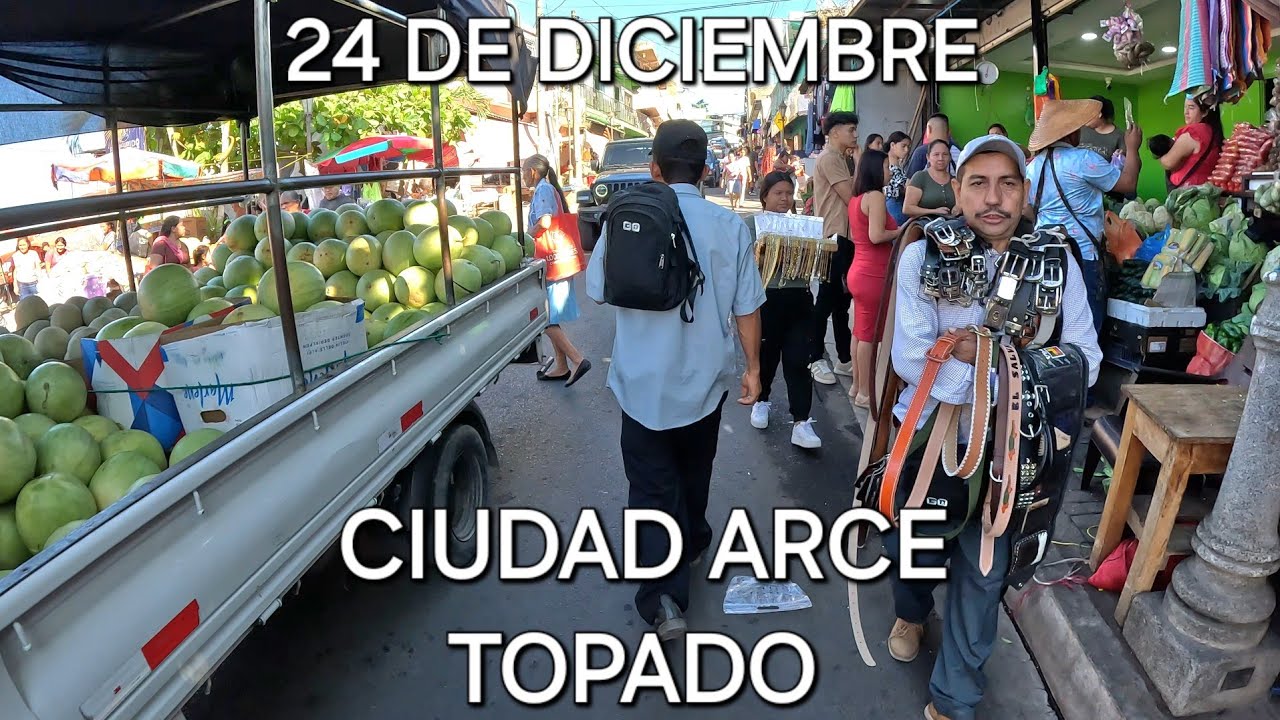 Así es Ciudad Arce El Salvador en el 24 de Diciembre 