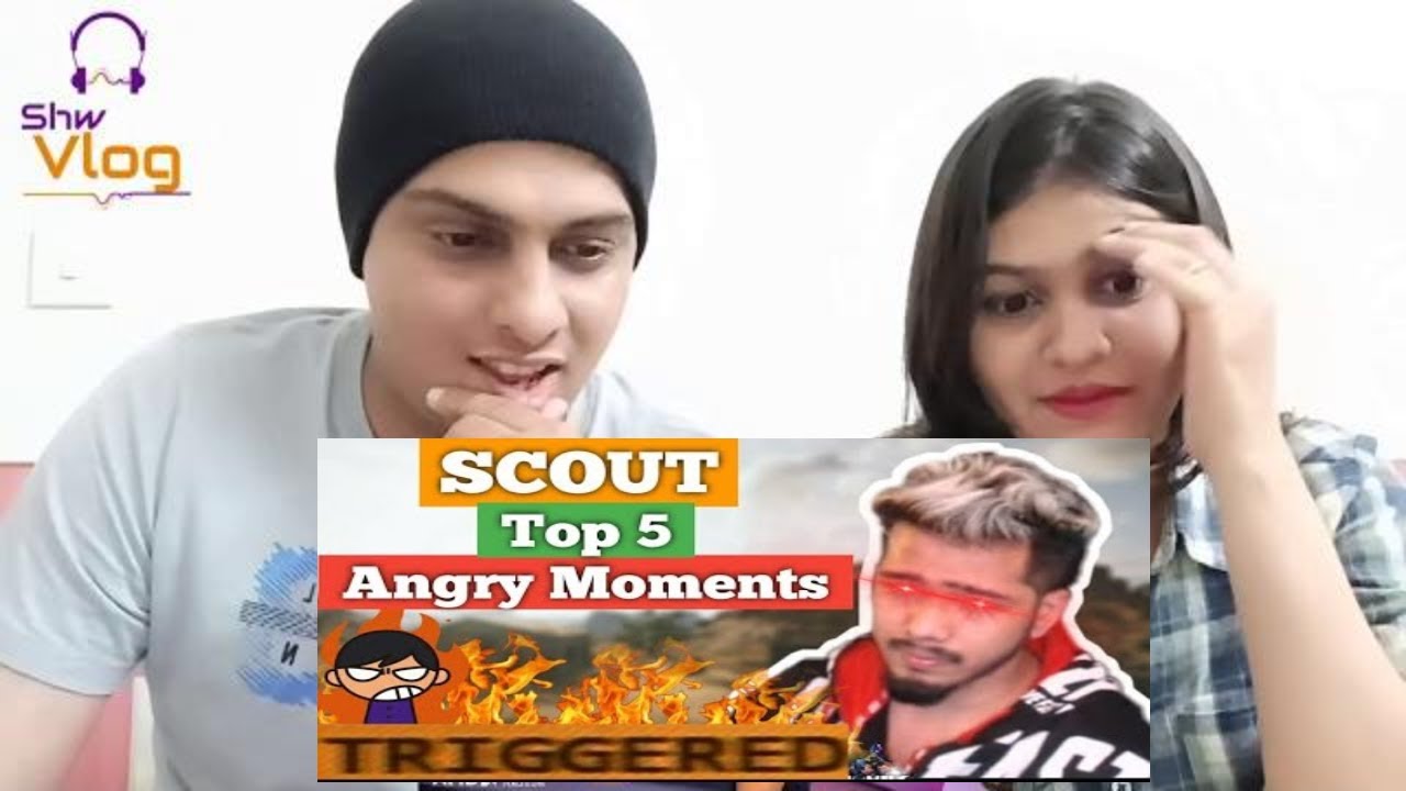 Top 5 Most Angry Moments Of Scout On Stream | Scout Rage Moments On Stream | Ft. Scout | Noob Tuber