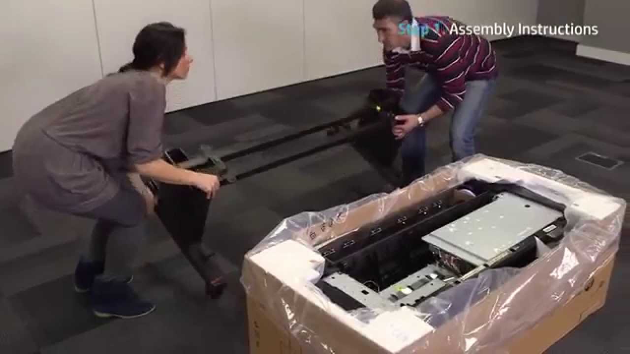 How to set up and install HP Designjet T920 and T1500 ePrinters / Plotters