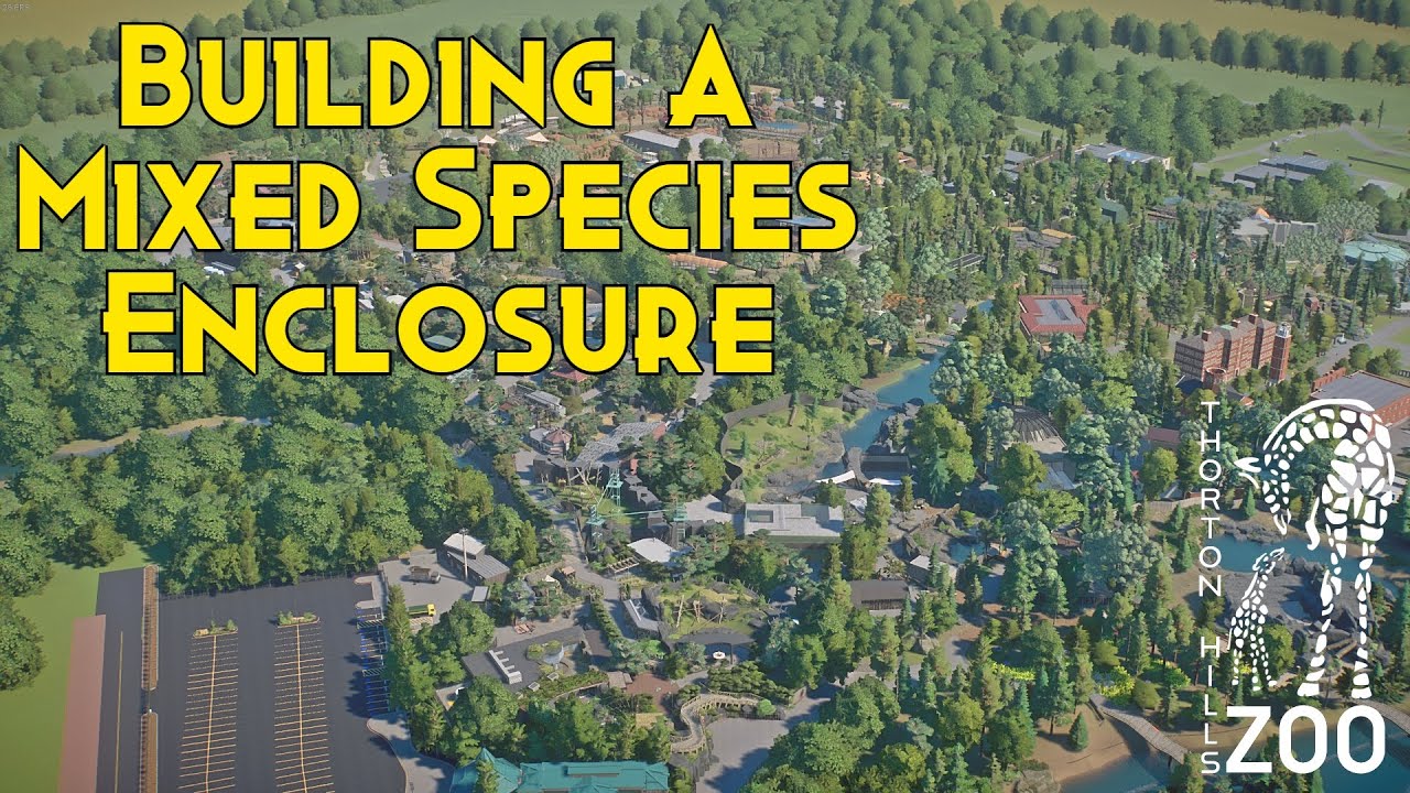 Building A Mixed Species Enclosure | Planet Zoo | Thorton Hills Zoo