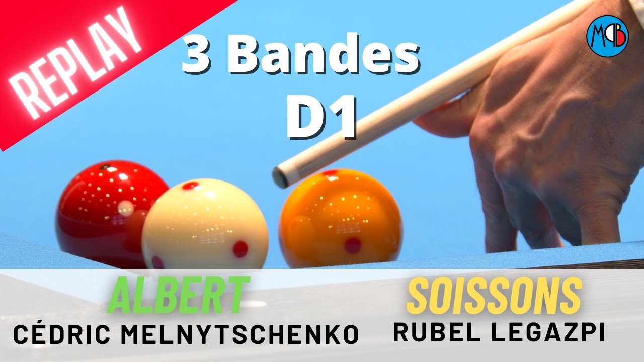 3 bandes D1- Albert (MELNYTSCHENKO) vs Soissons (LEGAZPI)