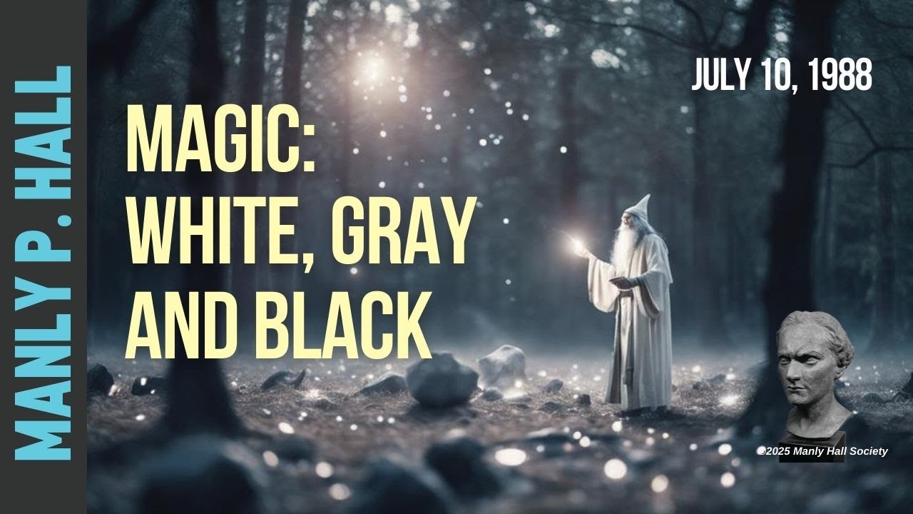 Manly P. Hall | Magic: White, Gray and Black