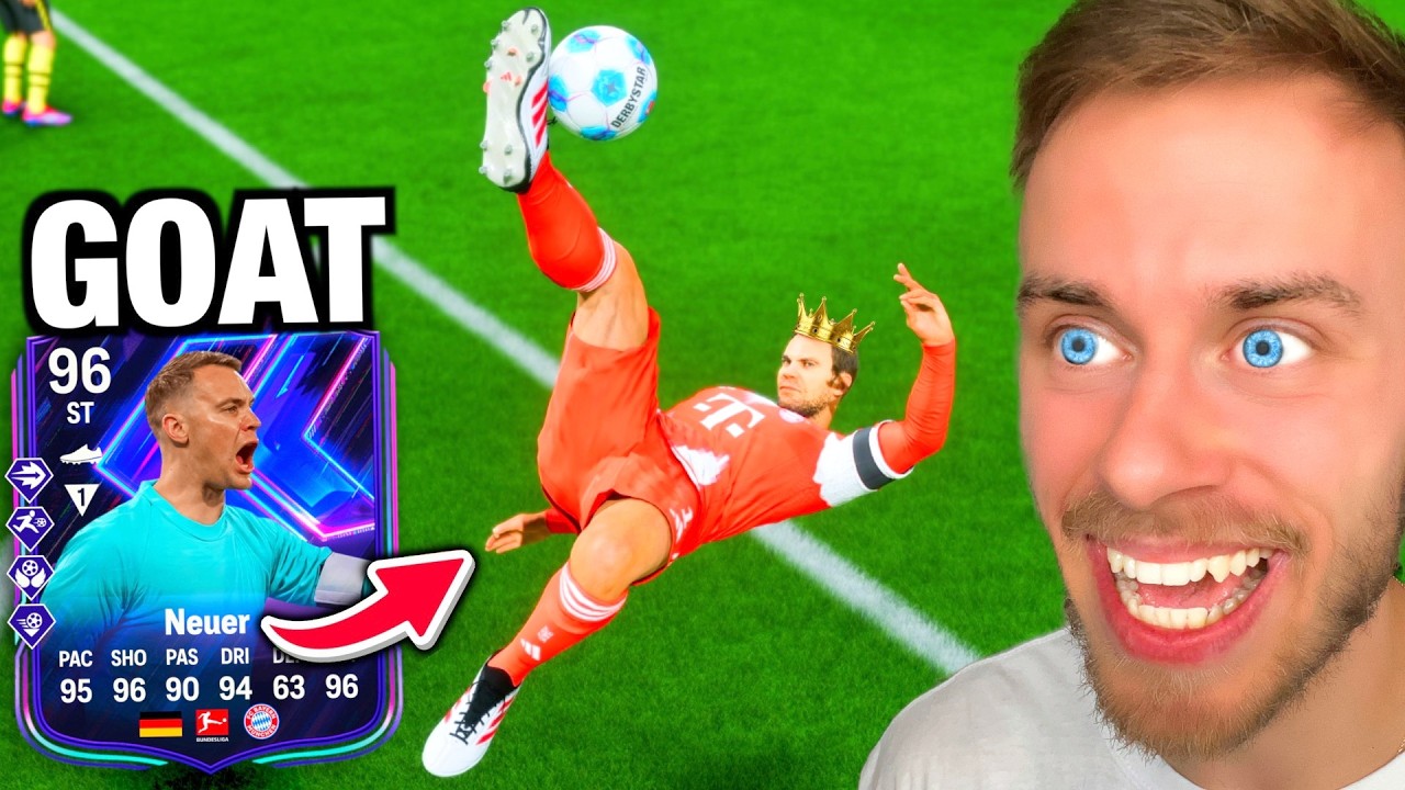 EA hat Manuel Neuer zum STÜRMER gemacht!! 😱